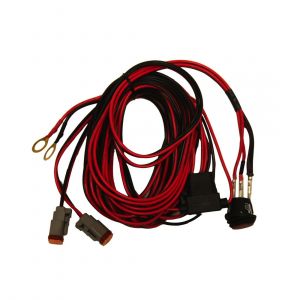 Rigid Industries Wire Harness - Dually w/Fuse Pair 18AWG 40195
