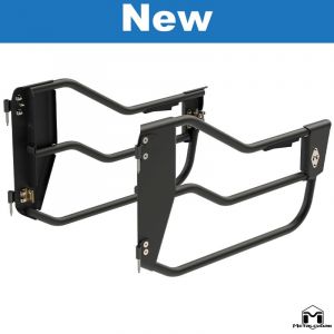 MetalCloak Aluminum Open Frame Tube Doors for 97-06 Jeep Wrangler TJ, TLJ 4150-