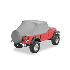 Pavement Ends Cab Cover Grey For 1976-91 Jeep CJ7 & Wrangler YJ 41727-09