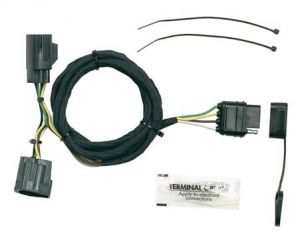 Hopkins Simple Plug-in Trailer Wiring Harness Kit For 2007-18 Jeep Wrangler JK 2 Door & Unlimited 4 Door Models 42635
