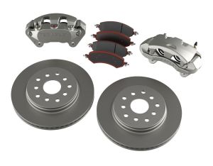 TeraFlex Front Big Brake Kit w/Calipers For 2007-18 Jeep Wrangler JK 2 Door & Unlimited 4 Door 4303400