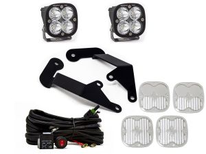 Baja Designs Squadron Sport A-Pillar Kit - Clear for 21+ Ford Bronco Bronco Sport