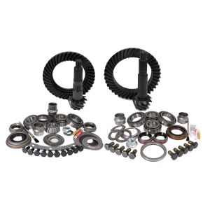 Yukon Gear & Axle Front & Rear Ring and Pinion with Master Install kits for Jeep Cherokee XJ with Dana 30 Front / Chrysler 8.25 Rear YGK003-