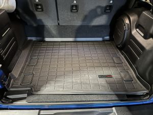 WeatherTech Rear Cargo Liner (Factory Subwoofer 4xE) for 2021+ Jeep Wrangler 4XE 401452-