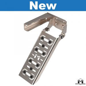 MetalCloak Stainless Steel Dead Pedal, JK Wrangler 5001