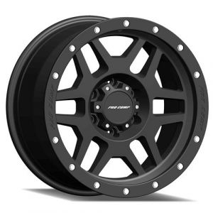 Pro Comp Series 41 Wheel 17 X 9 With 5 On 5.00 Bolt Pattern In Satin Black With Stainless Steel Bolts 5041-7973