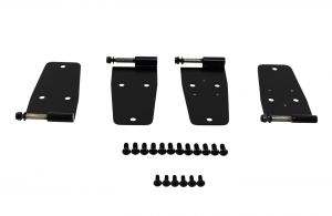 Kentrol Stainless Steel Full Door Hinges For 1976-93 Jeep CJ & Wrangler YJ (Black) 50420
