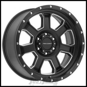 Pro Comp Series 43 Wheel 17 X 9 With 5 On 5.00 Bolt Pattern In Satin Black and Milled Finish PXA5143-7973