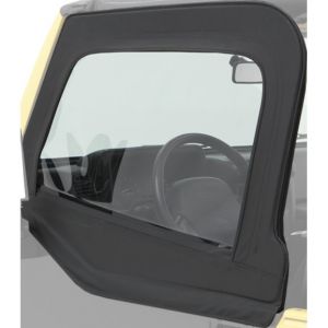 BESTOP Element Upper Doors In Black Denim For 1980-95 Jeep Wrangler YJ & CJ Series 5179515