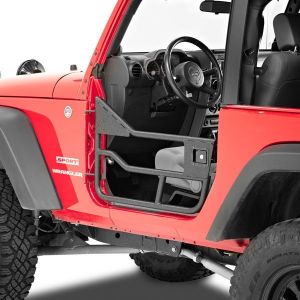 BESTOP HighRock 4X4 Element Doors In Matte/Textured Black For 1997-06 Jeep Wrangler TJ & TLJ Unlimited 5182501