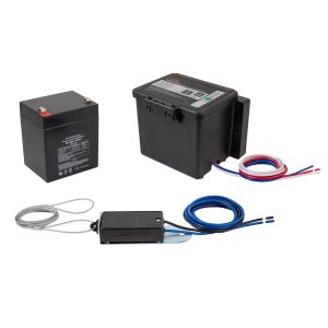 Curt Manufacturing Push-to-Test Breakaway Kit with Top-Load Battery 52044