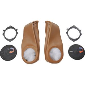 Vertically Driven Products Deluxe Sound Wedges With 6.5" Speakers In Spice For 1997-06 Jeep Wrangler TJ 53417