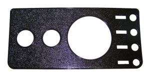 Crown Automotive Gauge Cover for 76-86 Jeep CJ Series 5457117NR