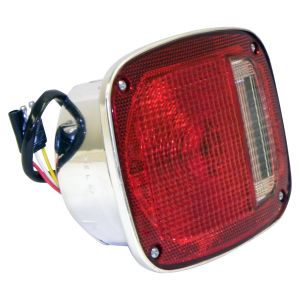 Crown Automotive Tail Light (Right-Chrome) for 76-80 Jeep CJ5, 76-80 Jeep CJ7 5457198C