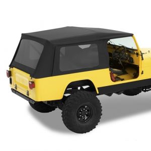 BESTOP Supertop Without Doors With Tinted Windows In Black Denim For 1981-85 Jeep CJ8 Scrambler 5460815