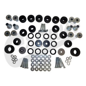 Crown Body Mount Master Kit for 79-86 Jeep CJ5, CJ7, CJ8 w/ Steel Body 5462446MK