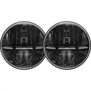 Rigid Industries Truck-Lite Series Round Headlights 7in for 07-18 Jeep Wrangler JK, JKU 55001