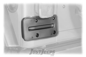 Crown Automotive Rear License Plate Bracket For 1997-06 Jeep Wrangler TJ & TLJ Unlimited Models 55174994