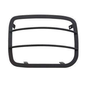 SmittyBilt Euro Head Light Covers In Black For 1987-95 Jeep Wrangler YJ 5659