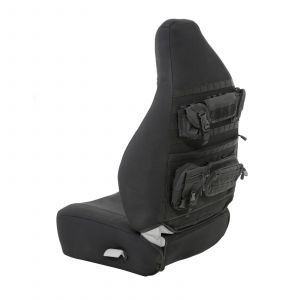 SmittyBilt G.E.A.R. Custom Fit Front Seat Covers in Black For 1997-02 Jeep Wrangler TJ Models 56647001