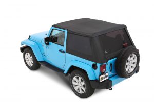 BESTOP Trektop NX Plus With Tinted Windows For 2007-18 Jeep Wrangler JK 2 Door Models 56852-