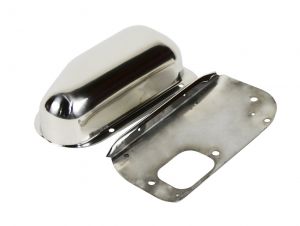Kentrol Stainless Steel Wiper Motor Cover for 76-86 Jeep CJ 30459-
