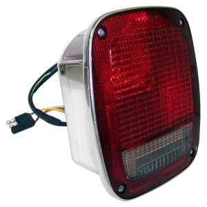 Crown Automotive Tail Light (Left-Chrome) for 81-83 Jeep CJ5, 81-86 Jeep CJ7, 81-85 Jeep Scrambler 5758255C