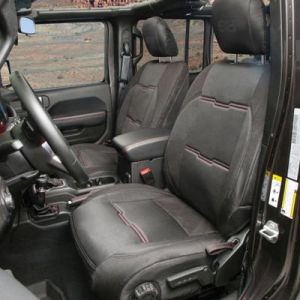 Smittybilt GEN2 Neoprene Front and Rear Seat Cover Kit for 20-26+ Gladiator JT 578101-