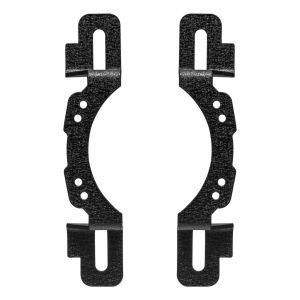 Oracle Lighting Fog Light Adapter Brackets for 13-25 Jeep Wrangler JK, JL, & 2025 Gladiator JT with Factory Steel Bumper 5857-504