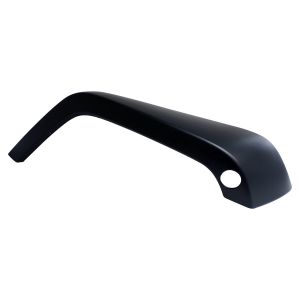 Crown Automotive Front Fender Flare Passenger (Smooth Black) for 07-18 Jeep Wrangler JK, JKU 5KC86TZZAG