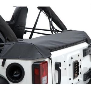 SmittyBilt Soft Top Storage Boot In Black Diamond For 2007+ Jeep Wrangler JK 2-Door 600135