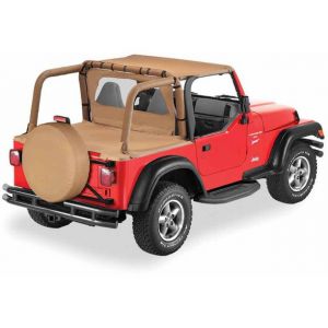 BESTOP Tire Cover For 30" x 10" Or 225/70R To 245/75R Size Tires In Spice Denim 6103037