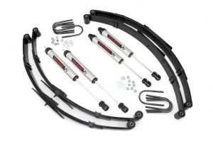 Rough Country 2.5in Suspension Lift Kit V2 Monotube Shocks for 87-95 Jeep Wrangler YJ 61570