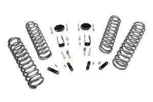 Rough Country 2½" Suspension Spring System Lift Kit For 2007-18 Jeep Wrangler JK 2 Door 624