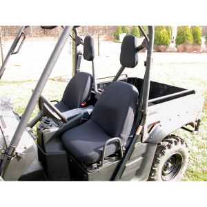 Rugged Ridge This pair of black fabric seat covers for Yamaha UTVs 63240.01
