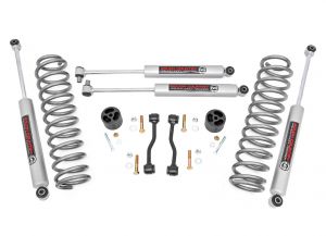 Rough Country 2.5in Suspension Lift Kit with Springs For 2020+ Jeep Gladiator JT 4 Door Models 64830B