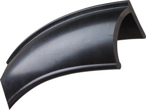 Pacer Performance Products Flexy Flares 2.25" Wide x 58" Long 2 Piece Side Surface Mount Heavy Duty Fender Flare Set