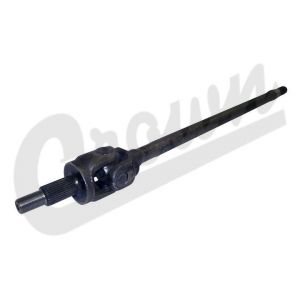 Crown Automotive Dana 30 Front Passenger Side Axle Shaft (760x) for 07-12 Jeep Wrangler JK, JKU 68004080AA