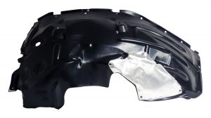 Crown Automotive Plastic Black Fender Liner Front-Right For 18-24 Jeep Wrangler JL 68299170AB