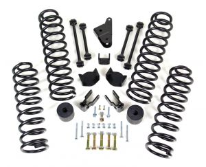 ReadyLIFT SST Coil Spring Lift Kit 4" Front & 3" Rear Without Shock Absorbers For 2007+ Jeep Wrangler JK 2 Door & Unlimited 4 Door Models 69-6400