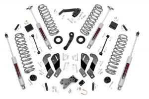 Rough Country 3½" Lift Kit With Premium N3 Series Shocks For 2007-18 Jeep Wrangler JK Unlimited 4 Door Models 69430