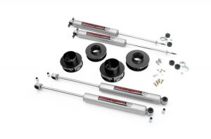 Rough Country 2" Spring Spacer Lift Kit With Premium N3.0 Series Shocks For 1999-04 Jeep Grand Cherokee WJ 69530