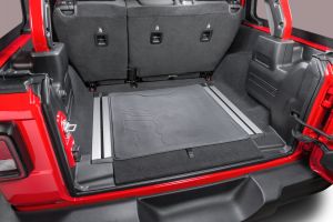 MOPAR Trail Rail Reversible Cargo Mat For 2018+ Jeep Wrangler JL Unlimited 4 Door Models 6BN61TX7AA