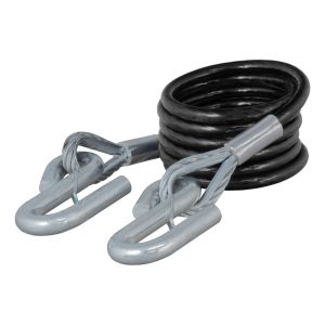 Curt Manufacturing Replacement 84" x 3/8" Diameter Tow Bar Safety Cable with Hooks (7,500 lbs) 70008