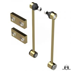 MetalCloak JK Wrangler, Rear Sway Bar Spacer & Link Kit 7028.1