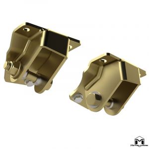 MetalCloak Upper Rear 6Pak Shock Mount for 97-06 Jeep Wrangler TJ 7029