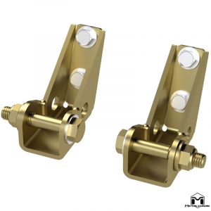 MetalCloak Bolt-On Shock Mount Kit for 97-06 Jeep Wrangler TJ 7048