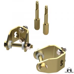 MetalCloak Stock Shock Extension Kit, JK Wrangler 7068