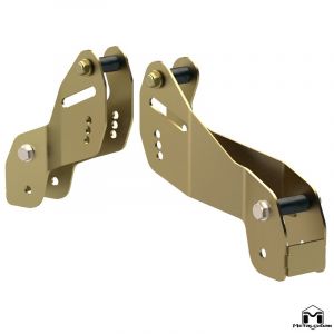 MetalCloak HD Control Arm Pro'lignment Kit for 07-18 Jeep Wrangler JK, JKU 7073