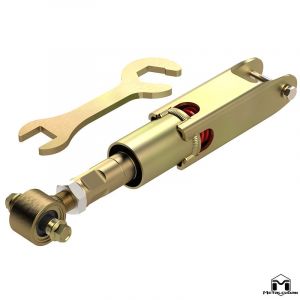 MetalCloak Lock-N-Load Replacement Upper Arm for Radius Suspension for 97-06 Jeep Wrangler TJ 7075